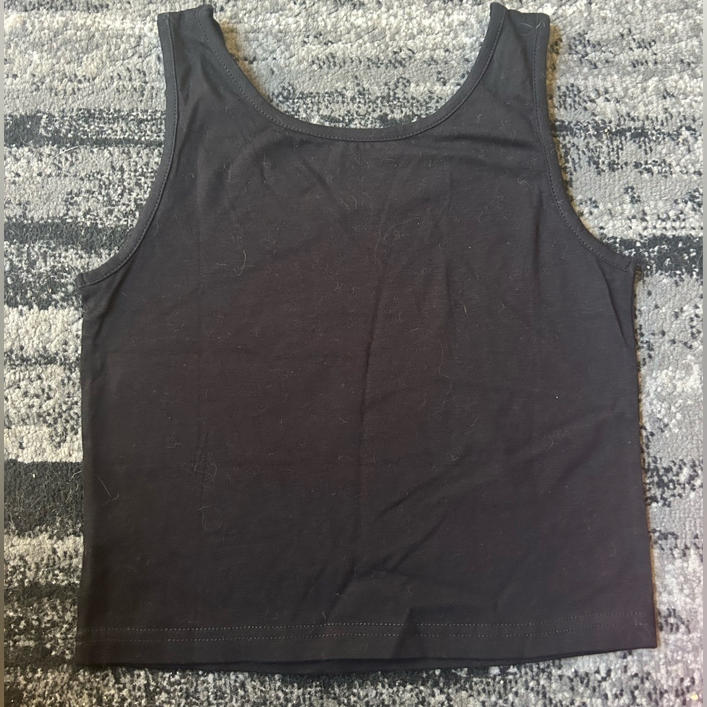 Basic Layering Tank Tops In Hot Pink/Black - Picture 5 of 6